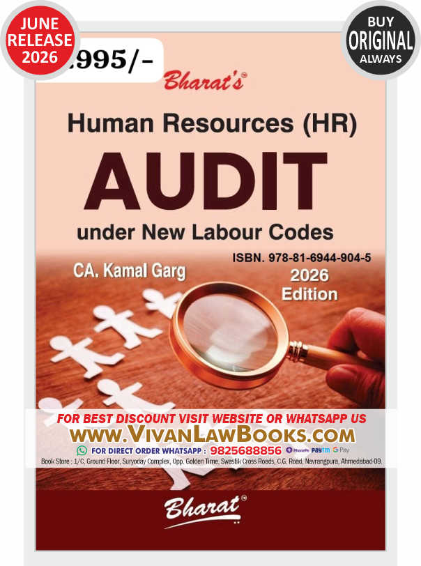 Human Resources (HR) AUDIT under New Labour Codes by CA Kamal Garg - New June 2026 Release by Bharat