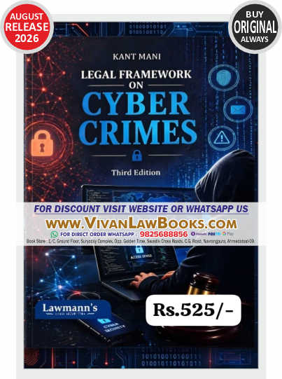 Legal Framework on CYBER CRIMES by Kant Mani - 3rd Edition - New August 2026 Release by Lawmann