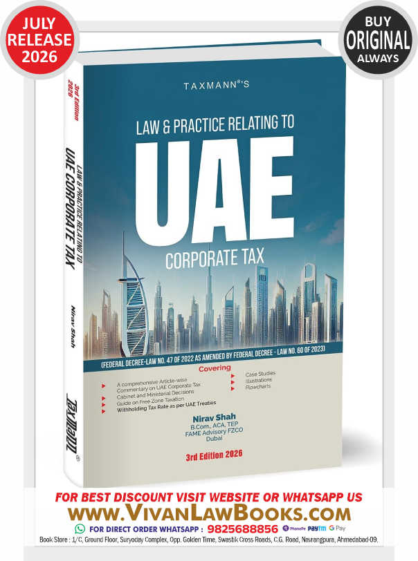 Law & Practice Relating to UAE Corporate Tax - New 3rd Edition 2026 Edition by Taxmann
