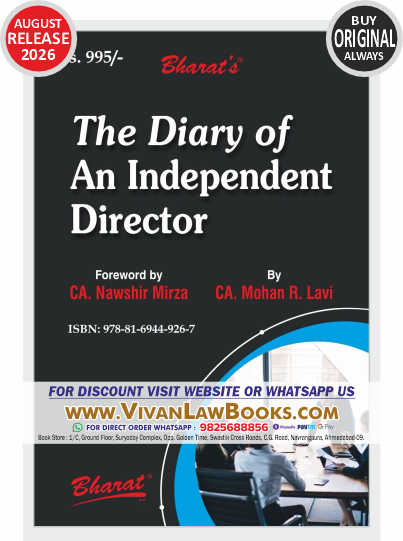 The Diary of An Independent Director - New August 2026 Release by Bharat