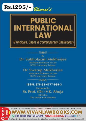 PIL - PUBLIC INTERNATIONAL LAW (Principles, Cases & Contemporary Challenges) - New June 2026 Release by Bharat