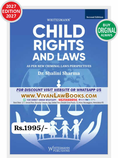 Child Rights and Laws by Dr Shalini Sharma - New 2027 Edition Whitesmann