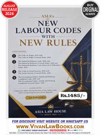 Asia's NEW LABOUR CODES WITH NEW RULES - New 3rd Edition August 2026 Release by Asia Law House