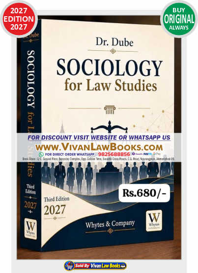 SOCIOLOGY for Law Study by Dr Dube - New 3rd Edition 2027 by Whytes & Company