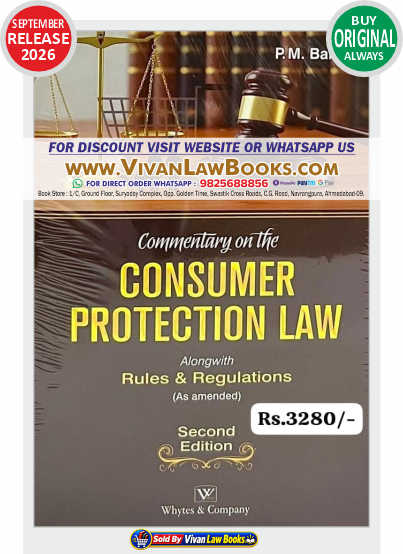 Commentary on the CONSUMER PROTECTION LAW Alongwith Rules & Regulations - New Second Edition September 2026 Release by Whytes & Co