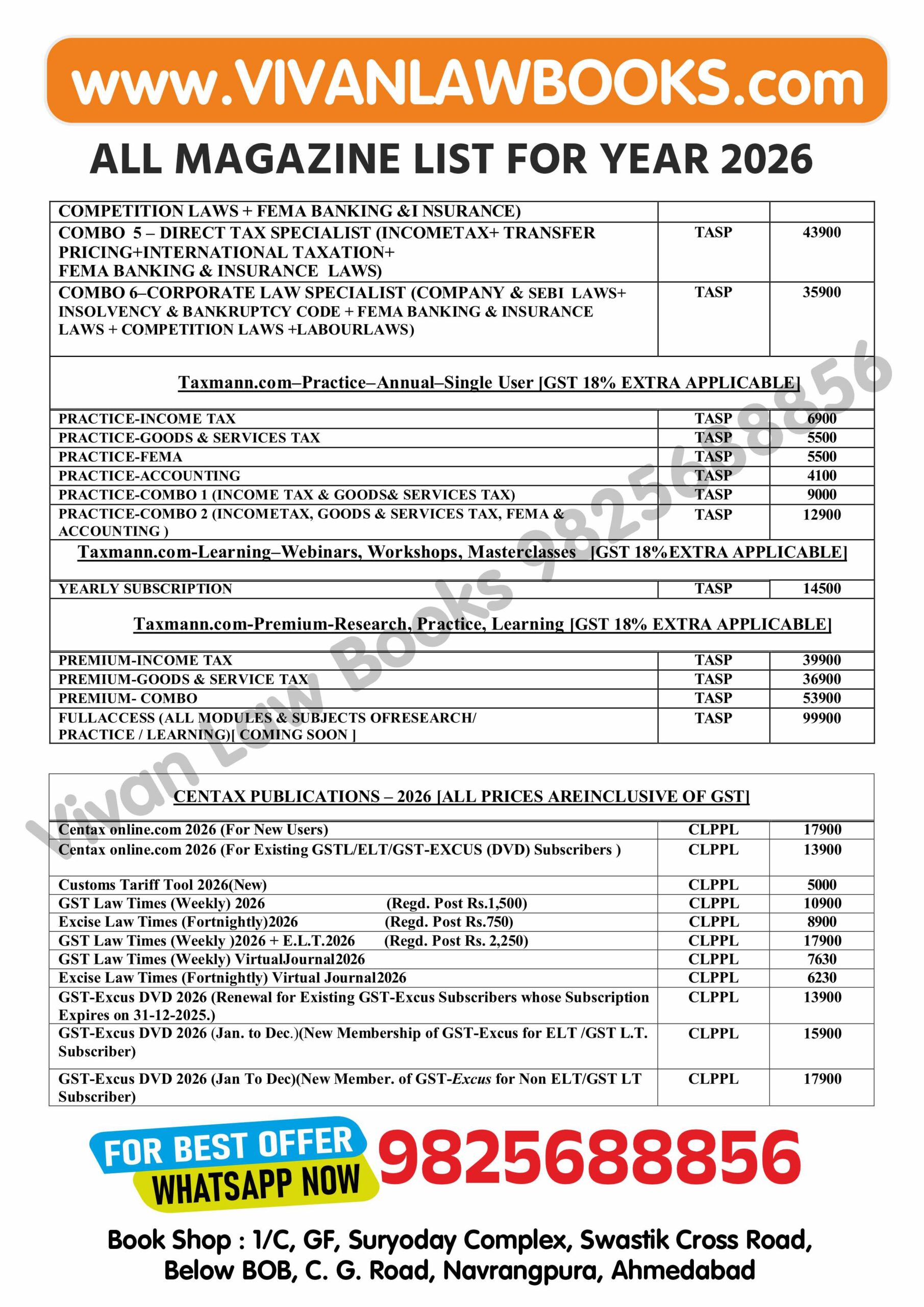 ALL English + GUJARATI MAGAZINES 2026 - For Booking Whatsapp 9825688856 — image 3