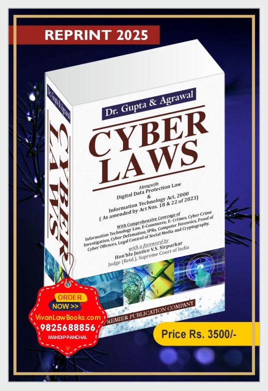 CYBER LAWS by Dr Gupta & Agrawal - Latest 2025 Edition Premier