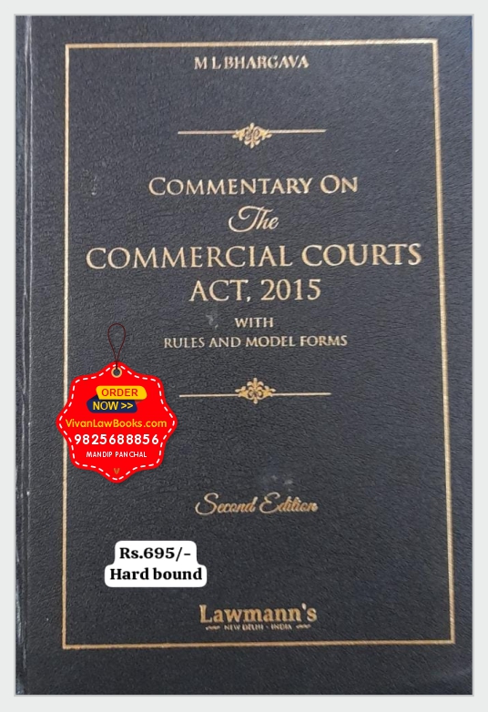 Commentary on The Commercial Courts Act, 2015 - Latest 2nd Edition 2025 Lawmann