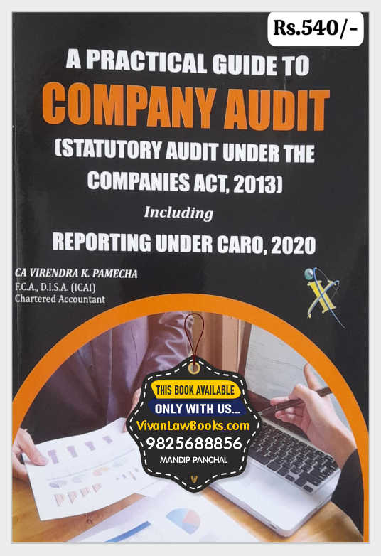 A Practical Guide to COMPANY AUDIT - Latest April 2025 Edition by CA Virendra K Pamecha