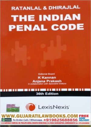 Ratanlal & Dhirajlal The Indian Penal Code - IPC English 2020 Edition