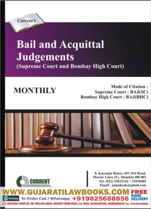 Bail and Acquittal Judgements (Supreme Court and Bombay High Court) - MONTHLY MAGAZINE - 2021
