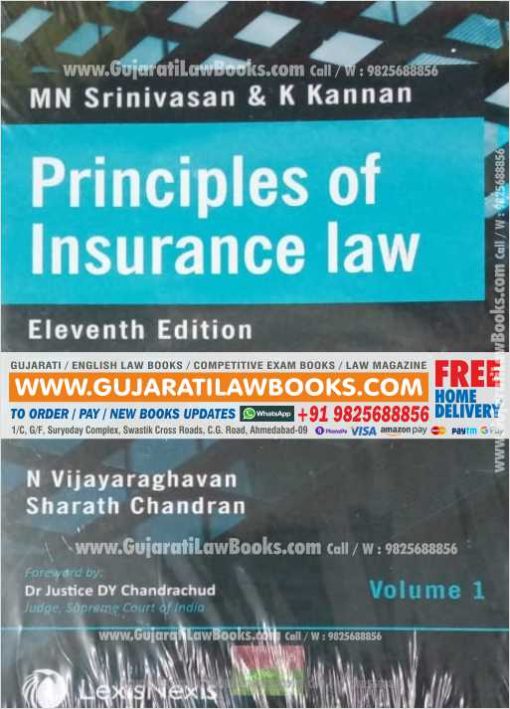 Principles of Insurance Law - 11th Edition (2 Volumes) - LexisNexis - MN Srinivasan & K Kannan-0