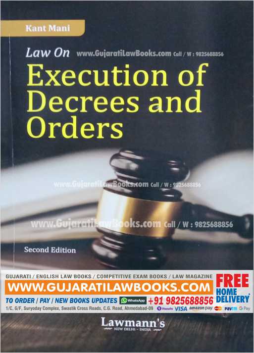Law on Execution of Decrees and orders - October 2021 Edition Lawmann-0