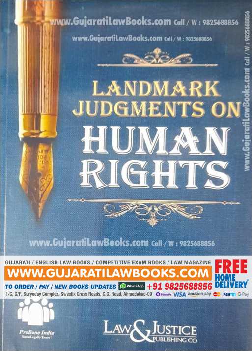 Landmark Judgements on HUMAN RIGHTS - Latest 2022 Edition Law & Justice-0