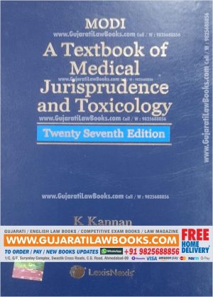 A Textbook of Medical Jurisprudence and Toxicology - K Kannan - LexisNexis November 2021 Edition-0