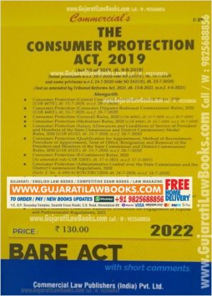 Consumer Protection Act, 2019 - BARE ACT - 2022 Edition Commercial-0