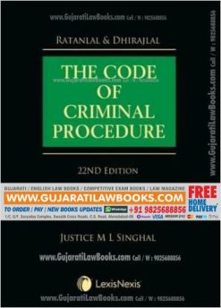 Ratanlal Dhirajlal - The Code of Criminal Procedure (CRPC) - 22nd Edition Latest 2022 Edition LexisNexis Universal-0