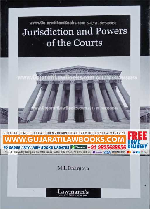 Jurisdiction and Powers of The Court - M L Bhargava Lawmann Latest 2022 Edition-0