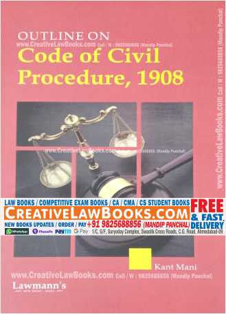 Outline on Code of Civil Procedure, 1908 (CPC) - Latest 2022 Edition Lawmann-0