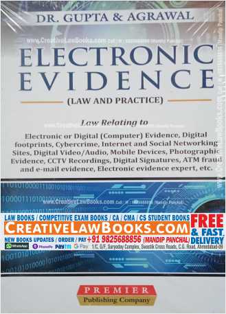 Premier's Electronic Evidence (Law and Practice) Hardcover – 1 January 2022 by Dr. Sarla Gupta(Agarwal) (Author), Beni prasad Agarwal (Author)-0