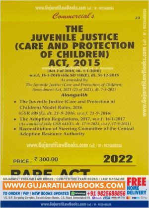 Juvenile Justice (Care and Protection of Children) Act, 2015 - Bare Act - Latest 2022 Edition Commercial-0