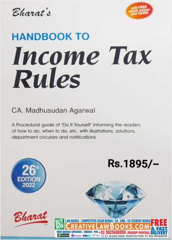 Bharat's HANDBOOK TO INCOME TAX RULES - Latest 26th Edition 2022-0