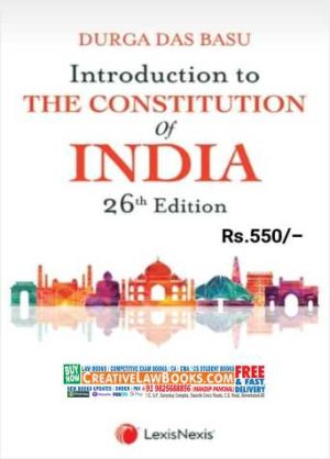 Introduction to THE CONSTITUTION OF INDIA - 26th Edition Duga Das Basu - LexisNexis 2022 Edition-0