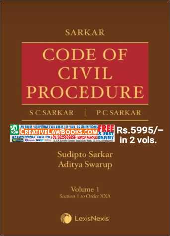 Sakar's - CPC - Code of Civil Procedure - (in 2 Volume) 2022 Edition - LexisNexis-0