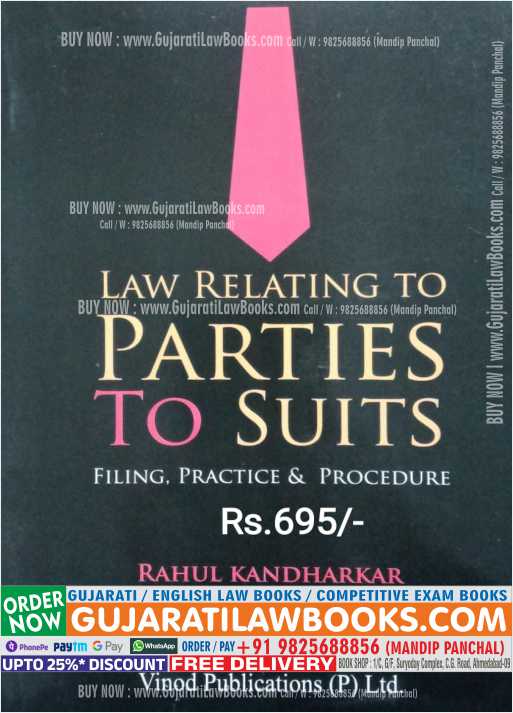 Law Relating to Parties To Suits - Filing, Practice & Procedure - Latest 2023 Edition Vinod