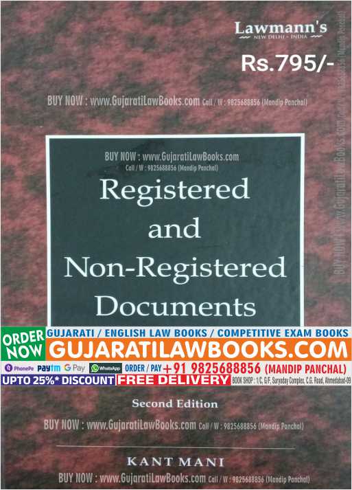 Registered and Non-Registered Documents - 2nd Edition 2022 by Lawmann (Kamal)