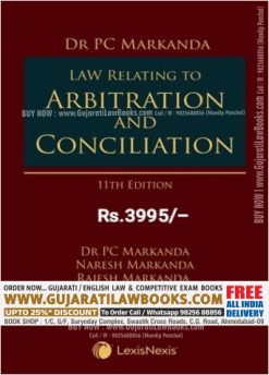Dr PC Markanda - LAW RELATING TO ARBITRATION AND CONCILIATION - 11th Edition LexisNexis Universal