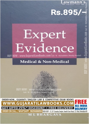 Expert Evidence (Medical & Non-Medical) by M L Bhargava - Latest 2023 Edition Lawmann Kamal