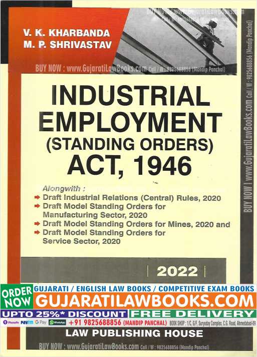 Industrial Employment (Standing Orders) Act,1946 - by Kharbanda - Latest 2022 Edition