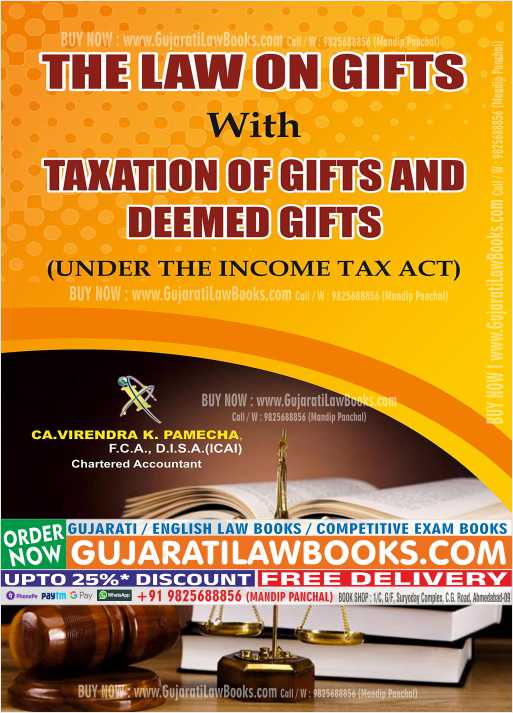 The Law on Gifts with Taxation of Gifts and Deemed Gifts Under Income Tax Act - Latest 2023 Xcess