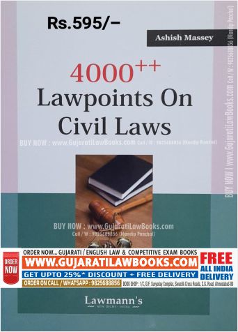 4000++ Lawpoints on Civil Laws - by Ashish Massey - Latest 2023 Edition Lawmann Kamal