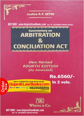Commentary on ARBITRATION and CONCILIATION ACT (in 2 Volume) - Latest 14th Edition 2023 - Whytes & Co