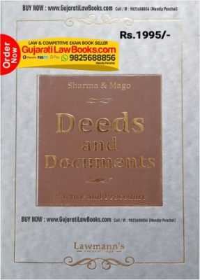 DEEDS AND DOCUMENTS - Sharma & Mago - Latest 2023 Edition Lawmann (Kamal)
