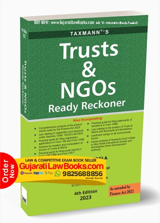 Taxmann's Trusts & NGOs Ready Reckoner – Practical commentary on the tax implications during the life cycle of Charitable Trusts & NGOs with various tutorials & guides [Finance Act 2023 Edition] Paperback – 25 April 2023 by Dr. Manoj Fogla (Author), CA Suresh Kumar Kejriwal (Author), CA Tarun Kumar Madaan (Author)
