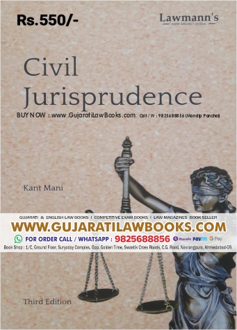 Civil Jurisprudence by Kant Mani - Latest 3rd - 2023 Edition Lawmann Kamal