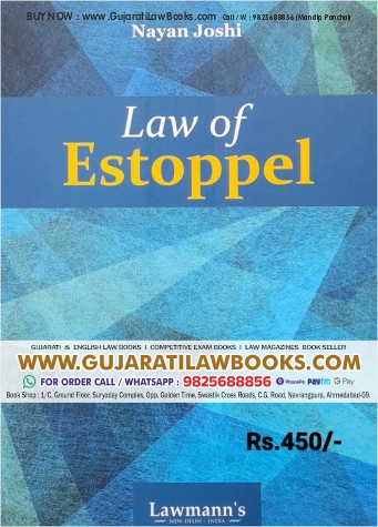 Law of Estoppel by Nayan Joshi - Latest 2023 Edition Lawmann Kamal