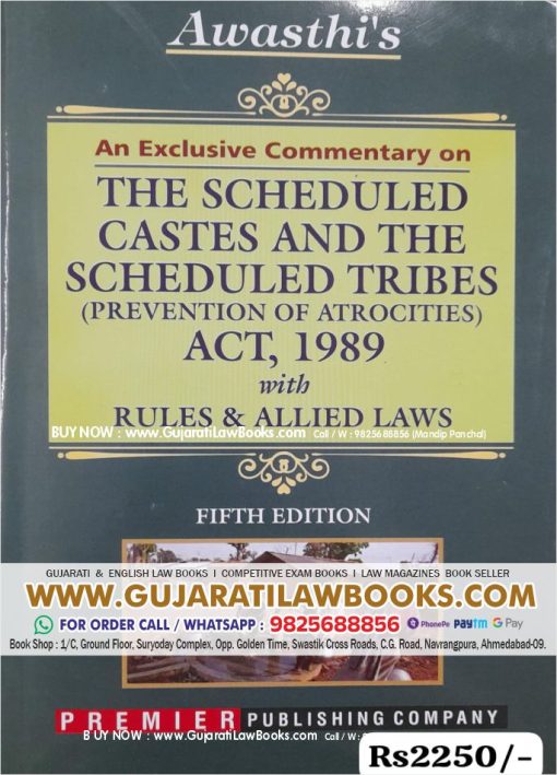 Awasthi's An Exclusive Commentary on The Scheduled Castes and The Scheduled Tribes Act, 1989 - Latest 5th Edition 2024 by Premier