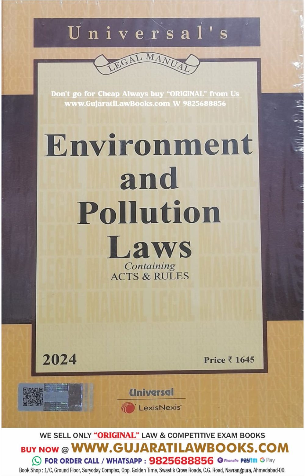 Environment and Pollution Laws - Latest 2024 Edition Universal LexisNexis