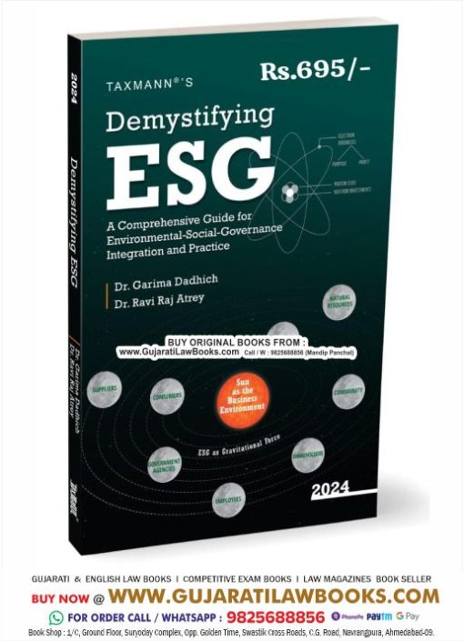 Taxmann's Demystifying ESG – Combining a theoretical understanding with practical applications to address each aspect of ESG essential for the Indian business landscape Paperback – 3 February 2024