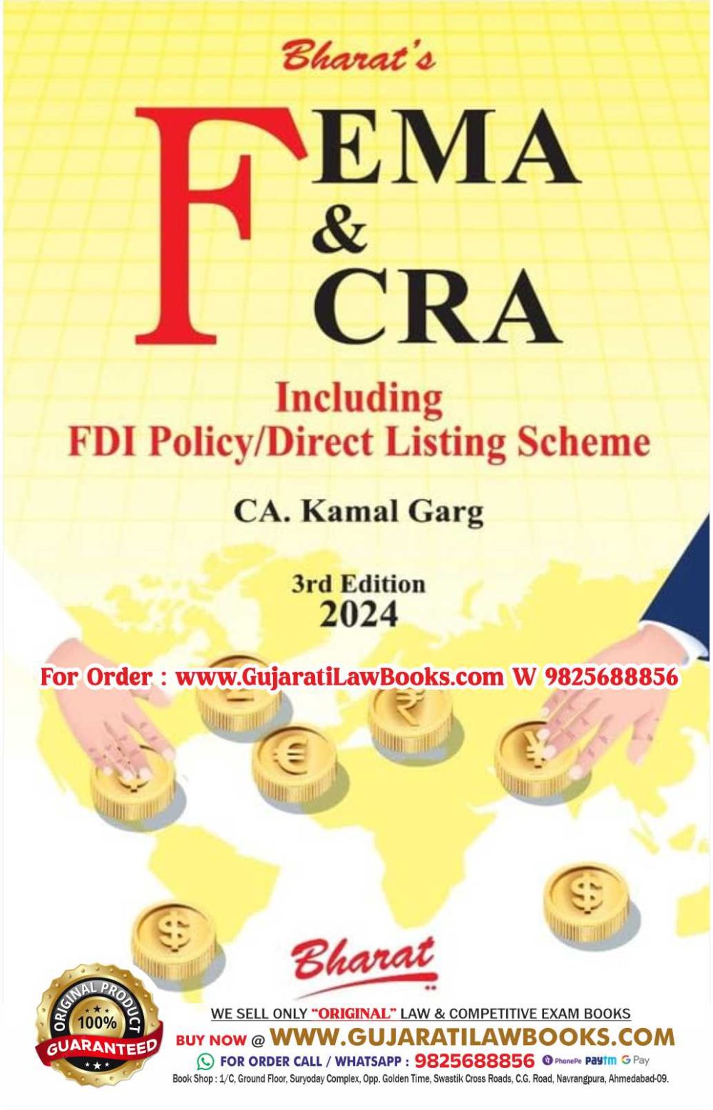 Bharat's FEMA & FCRA - Latest 3rd Edition 2024