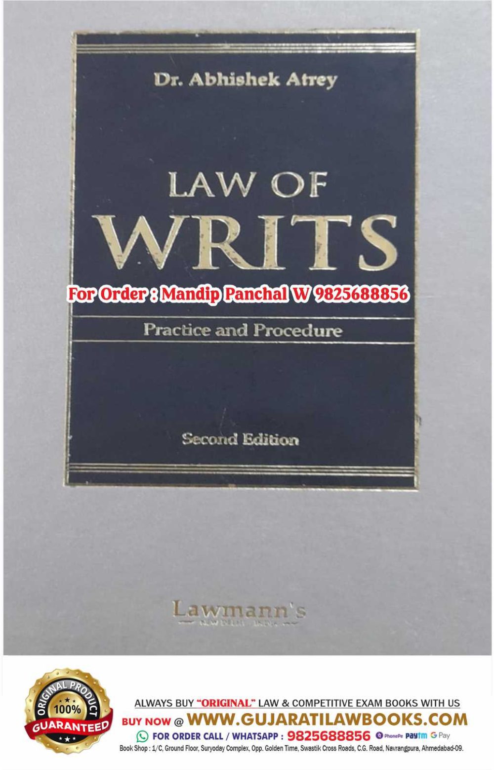 LAW OF WRITS - Practice & Procedure - Latest 2024 Edition Lawmann (Kamal)