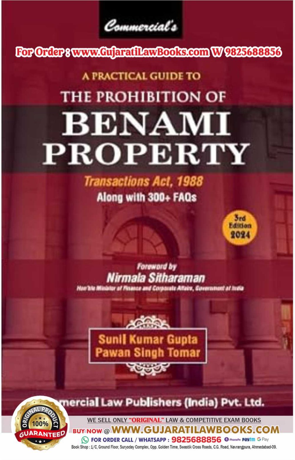 A Practical Guide to THE PROHIBITION OF BENAMI PROPERTY Transactions Act, 1988 - Latest 3rd Edition 2024 Commercial