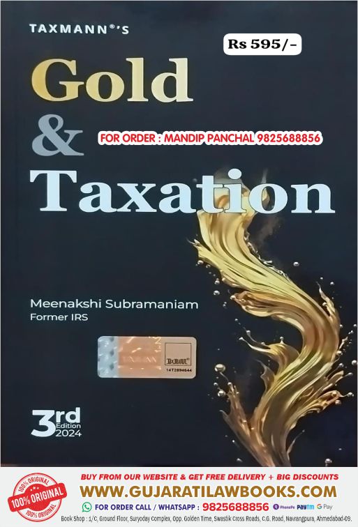 Taxmann's GOLD & TAXATION - Latest 3rd April 2024 Edition