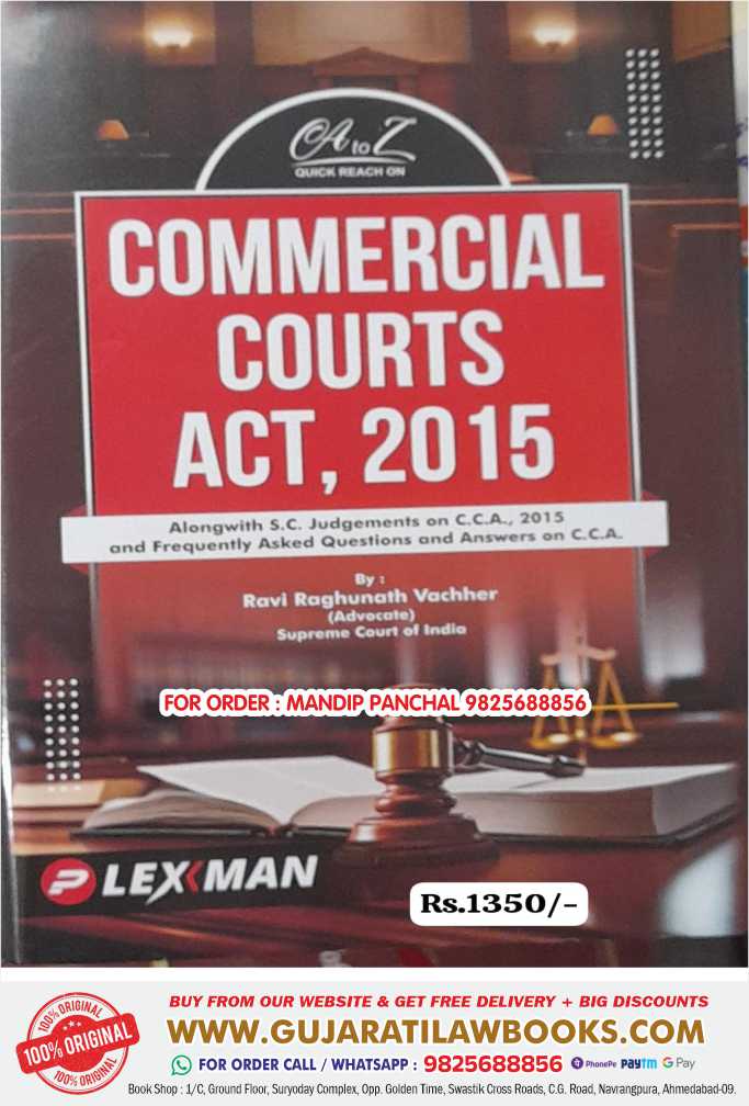 A to Z Commercial Courts Act, 2015 - In English - Latest 2024 Edition Lexman