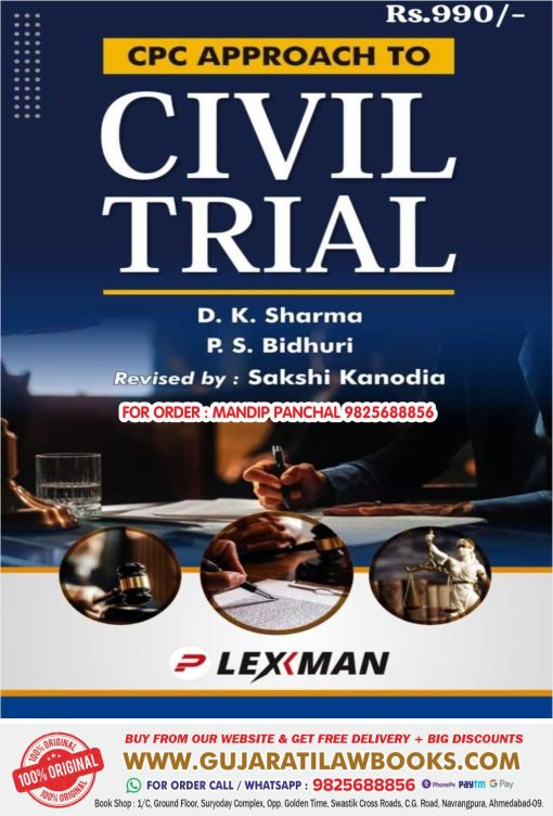 CPC Approach to CIVIL TRIAL - in English - Latest 2024 Edition Lexman