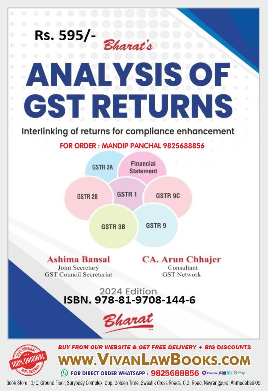 Analysis of GST Returns - in English - Latest 2024 Edition Bharat